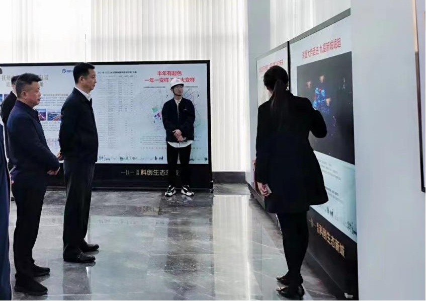 南昌市委常委、副市長(zhǎng)肖云一行調(diào)研城投科創(chuàng)生態(tài)新城項(xiàng)目